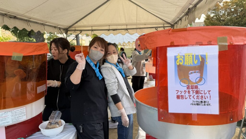 成徳小学校で開催した「成徳祭」へ参画