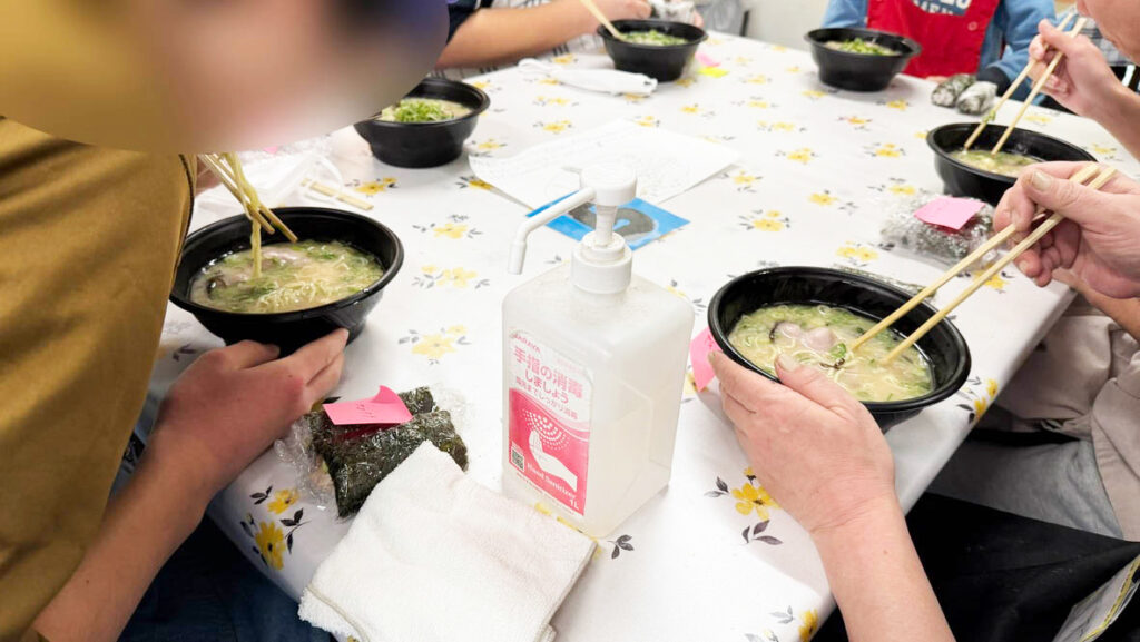 神愛子供ホーム炊き出し