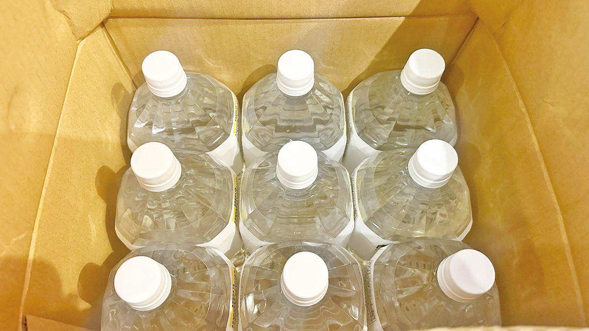 備蓄・水